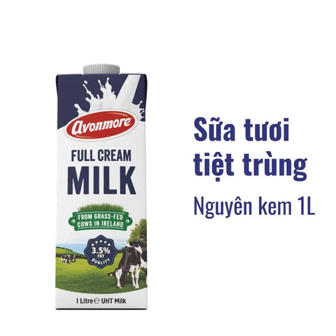 Sữa tươi tiệt trùng nguyên kem Avonmore 1L - Cty CP TM TAG Milk #
