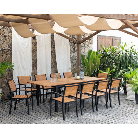 Bộ bàn ăn ngoài trời mở rộng LYNX 180-240 - Cty CP TM TAG bộ bàn ăn ngoài trời #