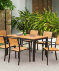 Bộ bàn ăn ngoài trời LYNX 140 - Cty CP TM TAG bộ bàn ăn ngoài trời #