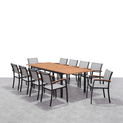 Bộ bàn ghế ăn ngoài trời LYNX 180-240 - Cty CP TM TAG bộ bàn ghế ăn ngoài trời #