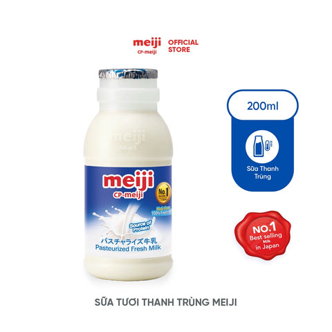 Sữa Tươi Thanh Trùng Meiji 4x200ml - Cty CP TM TAG Milk #