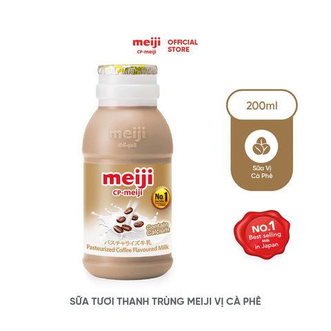 Sữa Tươi Thanh Trùng hương vị cà phê Meiji 4x200ml - Cty CP TM TAG Milk #