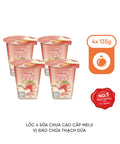 Sữa chua thạch dừa hương vị Đào Meiji 4x135ml - Cty CP TM TAG Yogurt #