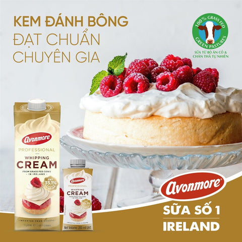 Whipping Cream Avonmore 1L - Cty CP TM TAG Whipping cream #