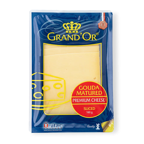 Phô mai lát Gouda Grand'Or - 160g - Cty CP TM TAG Cheese #