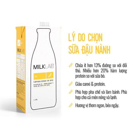Sữa đậu nành Milklab 1L - Cty CP TM TAG Milk #