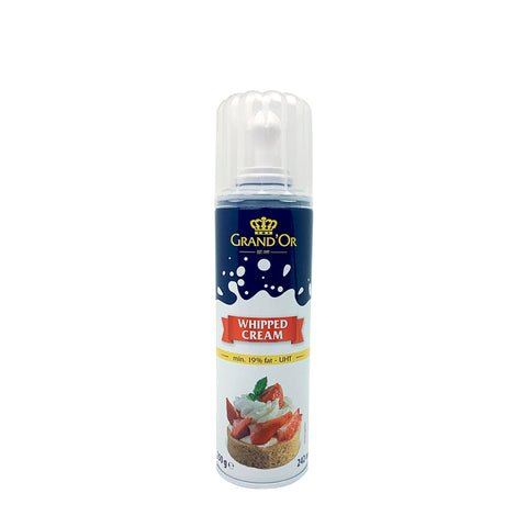 Whipping Cream Grand'or 250ml - Cty CP TM TAG Whipping cream #