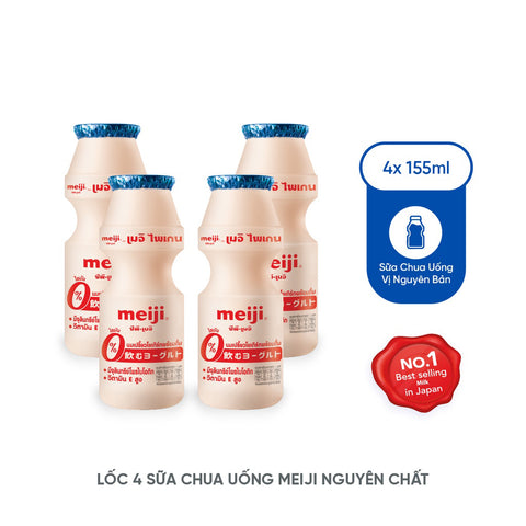 Sữa chua hương vị tự nhiên Meiji 4x155ml - Cty CP TM TAG Yogurt #