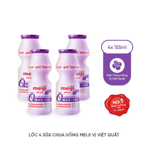 Sữa chua hương vị Việt quất Meiji 4x155ml - Cty CP TM TAG Yogurt #